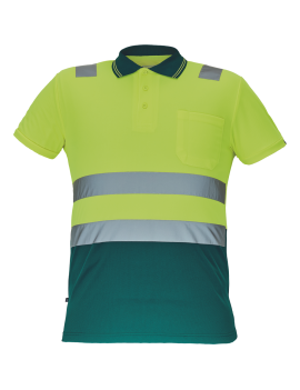 Polo CADIZ HV JAUNE VERT